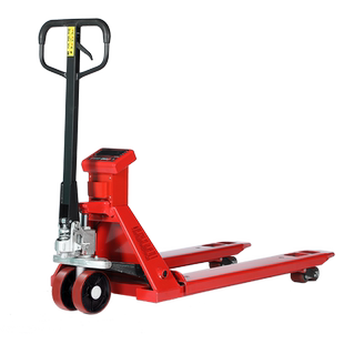 电子叉车秤2吨高精度地牛称重搬运车手动液压地磅带电子称3吨1吨