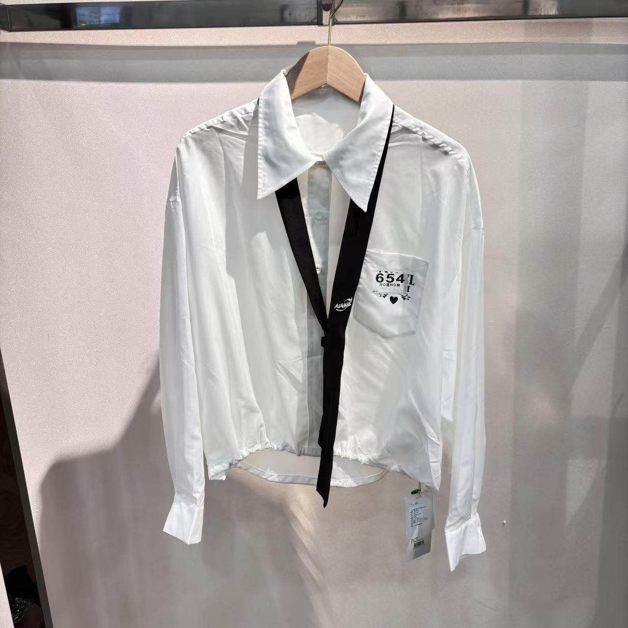 2025新款时尚百搭显瘦休闲翻领宽松款衬衫1169,女装/女士精品,衬衫,淘宝优惠券,粉丝福利购,淘宝优惠卷