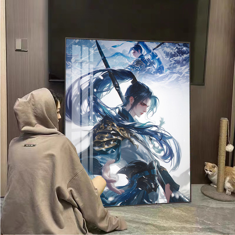 王者荣耀韩信踏雪寻梅钻石画2025年新款古风高级感