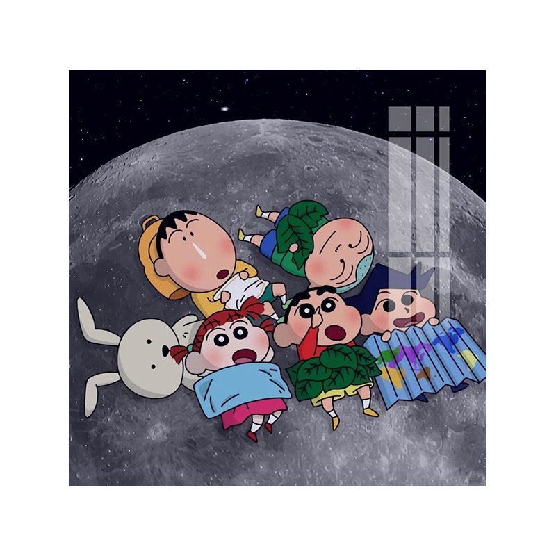 卡通动漫蜡笔小新钻石画新款