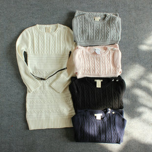 美单 女中大童可亲子 瘦版女童长袖套头连衣裙