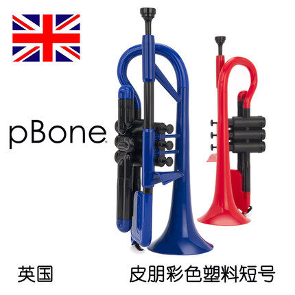 皮朋塑料铜管乐器降B初学者短号