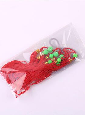 6cm小绿珠流苏穗子金属帽diy涤纶小流苏服饰家纺灯笼配饰流苏爆款