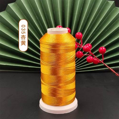 编织线圈穗子亮光三角丝流苏线 3股珠宝锦纶珍珠冰丝流苏爆款