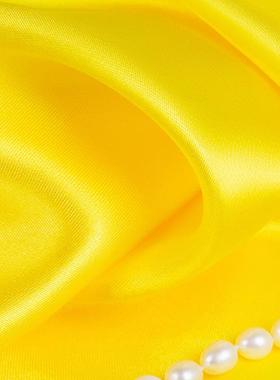 现货有光色丁布面料 金黄色礼佛黄布面料礼盒布包装内衬爆款