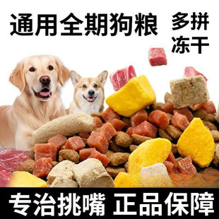 狗粮40斤大袋装全价幼犬通用型泰迪边牧金毛柯基比熊犬粮中小型犬