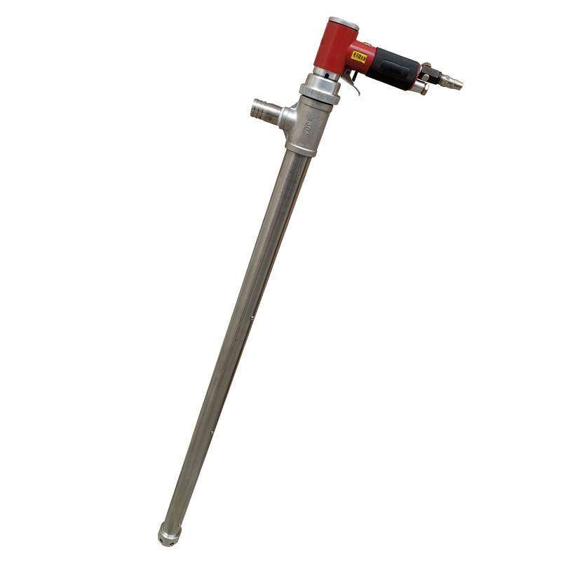 防爆气动抽液泵耐酸碱高温抽油泵粘稠桨料泵不锈钢化工溶剂插桶泵