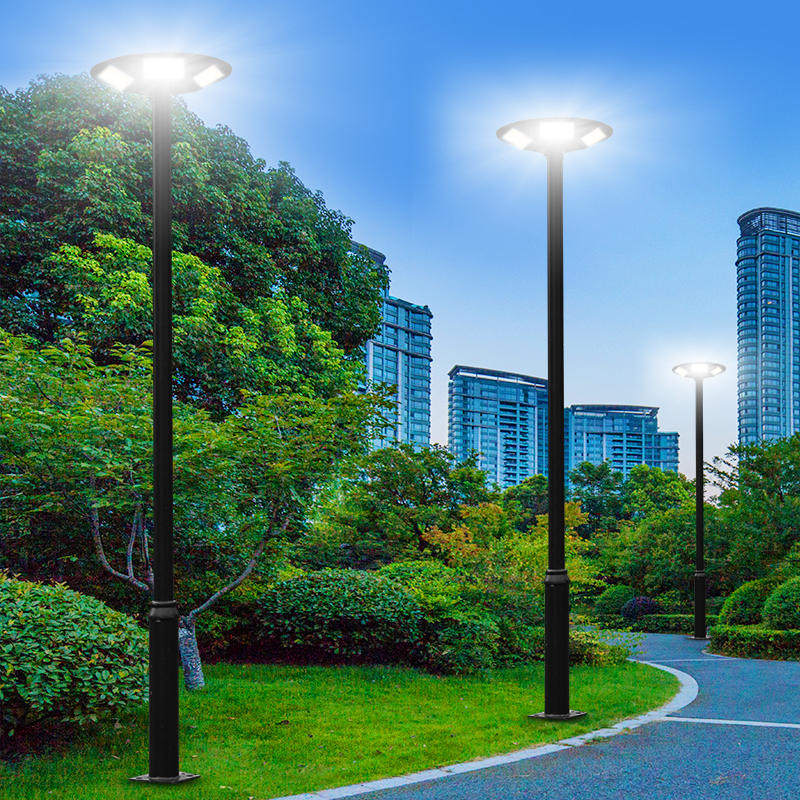 太阳能路灯飞碟灯专用灯头户外灯庭院灯一体式人体感应路灯景观灯