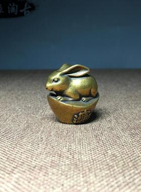 。招财马白菜桌面白菜家居家装饰品工艺品羊猴鸡狗猪元宝进宝小挂