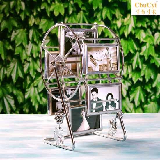 5寸6寸金属旋转风车摩天轮相框影楼用摩天轮相架摆台创意生日礼|ruв категории Домашний быт, рамка/рамка - от Buy2taobao.com для оказания профессиональной услуги покупки агента Taobao