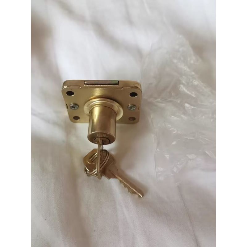 抽屉锁锁芯家用大芯808上海505家具锁抽屉锁办公桌文件柜子锁老式