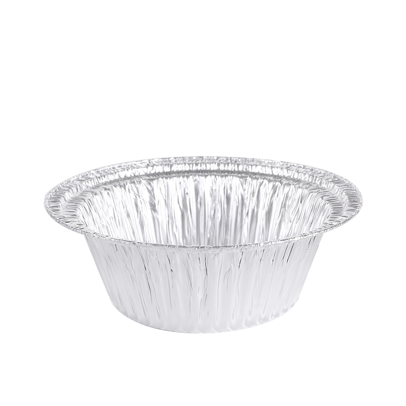183mm煲仔饭碗一次性圆形烧烤花甲粉打包锡纸盒带盖家商专用800ML