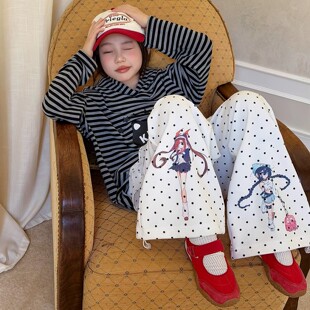 QKIKT女童韩系高级感穿搭套装春装2026新款洋气时髦甜酷风两件套