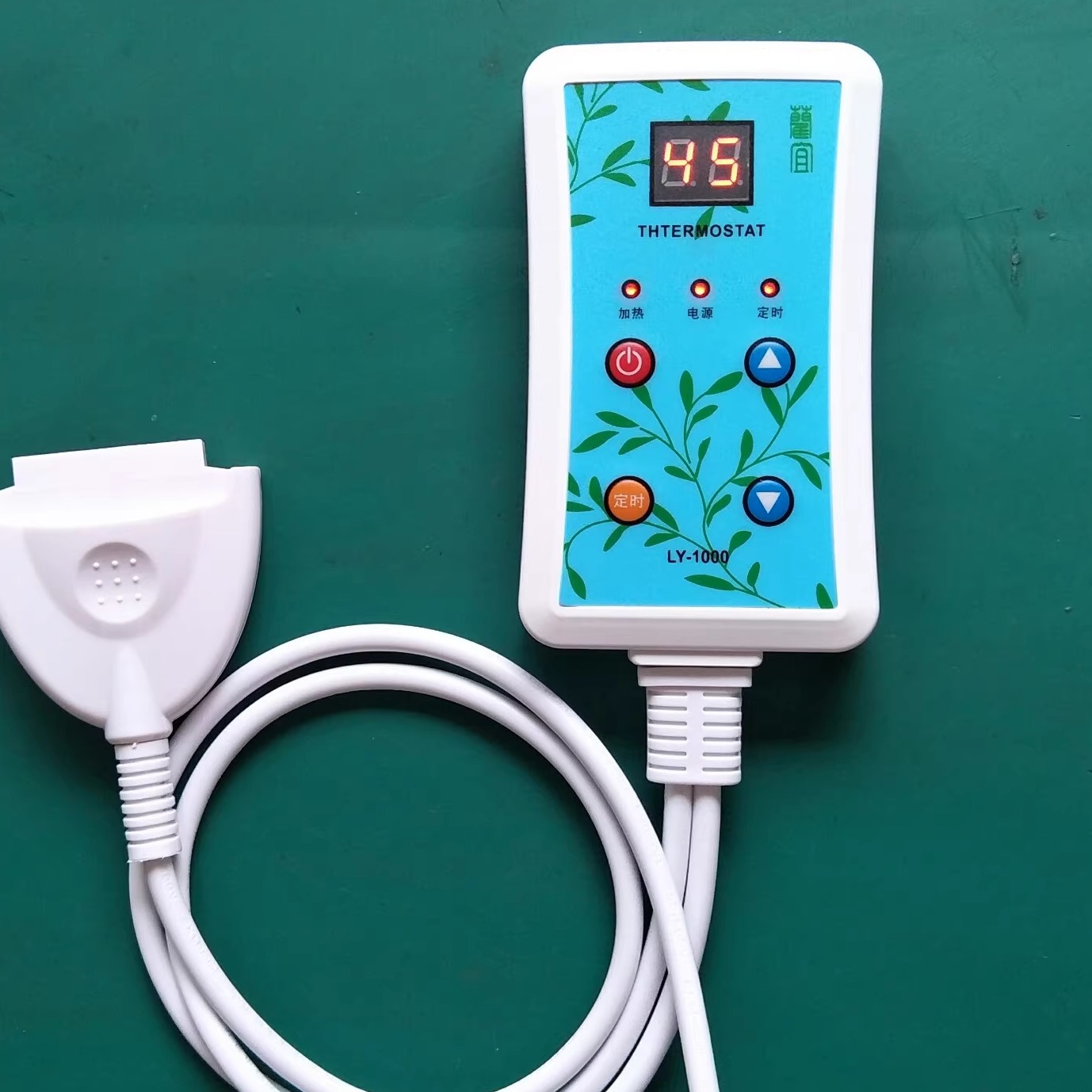 碳晶地暖垫控制器电热毯开关地暖垫温控开关液晶温控器温度控制器