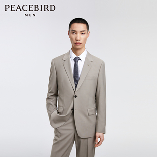 正装 男士 B1BAD3X02 商务休闲羊毛西装 太平鸟男装