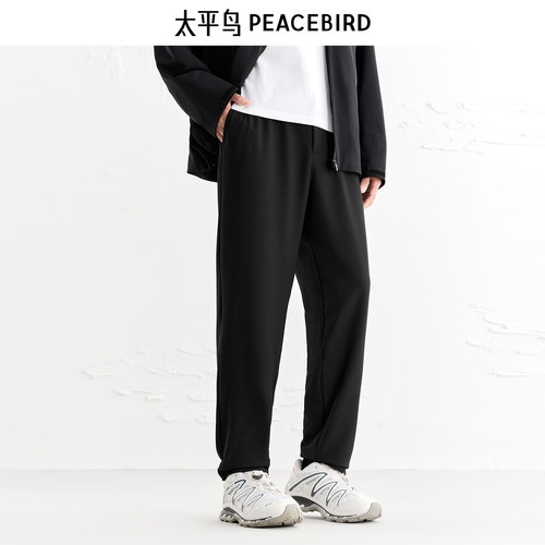 【商场同款】太平鸟男装 2024针织休闲裤男卫裤B1GBE3234