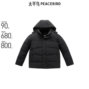 御寒四面弹羽绒 羽绒服冬季 太平鸟男装 B1ACE4504 商场同款