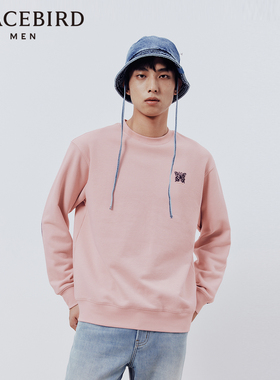 太平鸟男装休闲卫衣2024春季男士卫衣 B1CRE1228