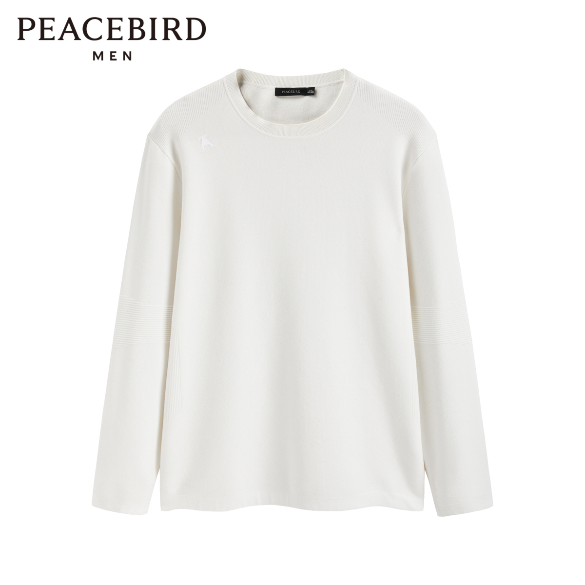 【断码钜惠】太平鸟男装休闲毛衣秋冬毛衣纯色毛衫男士毛套衫