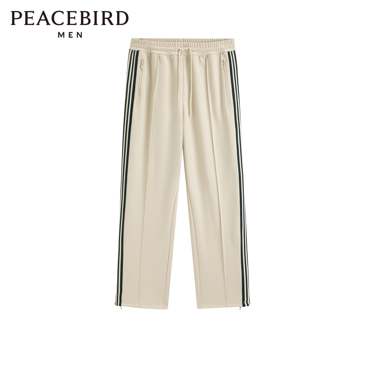 太平鸟男装休闲裤2024春季运动长裤 B1GME1202