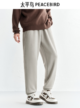 【商场同款】太平鸟男装 2025年冬季新款束脚裤男休闲裤B2GMF4138