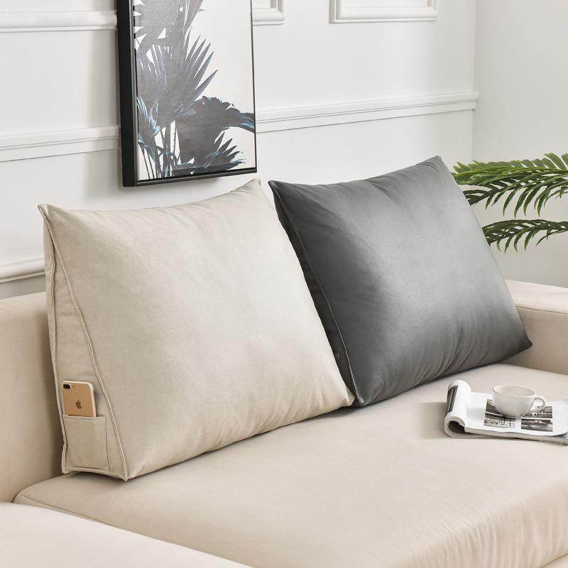 三角长方形沙发靠垫床头靠枕榻榻米大靠背软包抱枕腰枕靠背垫腰垫,居家布艺,抱枕被,淘宝优惠券,粉丝福利购,淘宝优惠卷