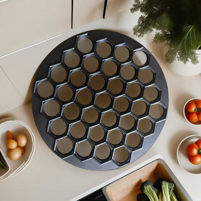家用手动DIY包水饺模具创意37孔包水饺器厨房包水饺多孔模