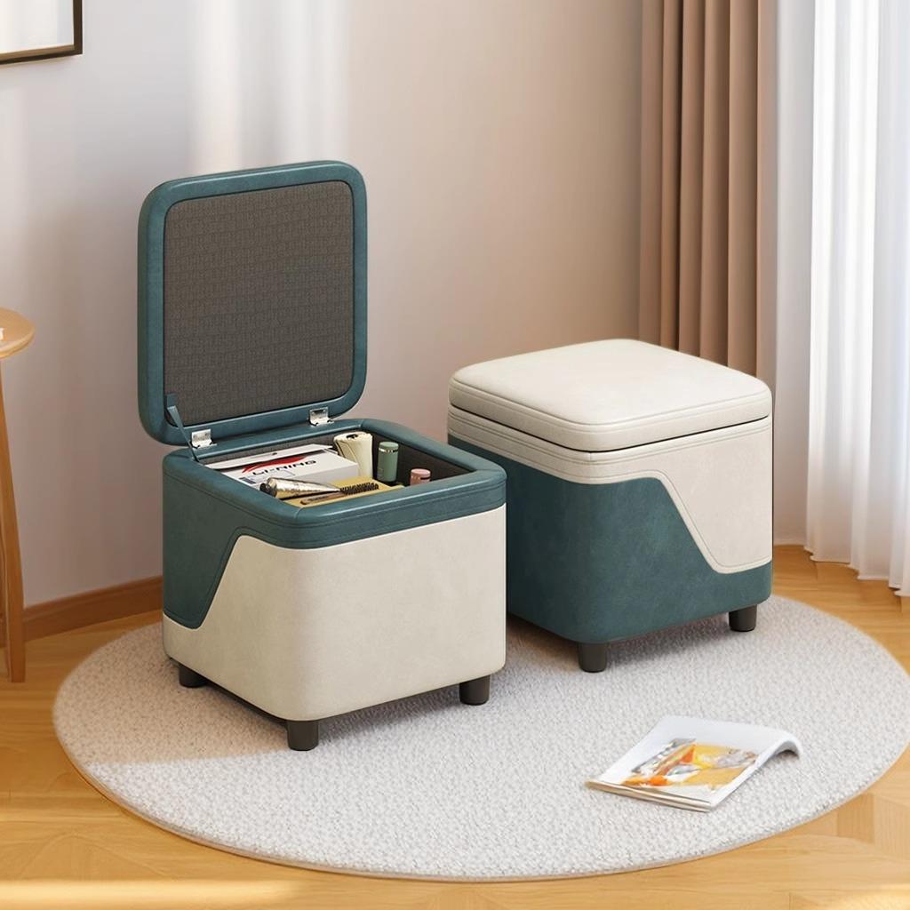 凳子家用沙发凳储物凳简约茶几小板凳门口换鞋凳收纳凳客厅小矮凳