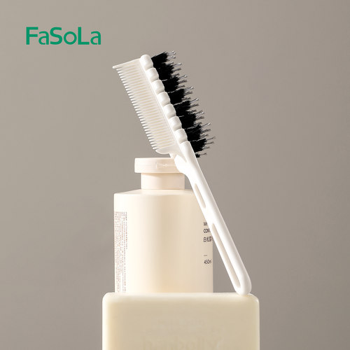 FaSoLa双齿造型梳蓬松高颅顶梳子