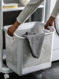 Пластиковая корзина для белья, корзина для хранения