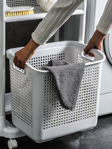 Пластиковая корзина для белья, корзина для хранения