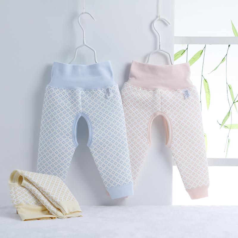 憨豆龙三层加厚保暖护肚南极棉