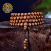 Qianlong Old material India Laoshan Sandalwood Beads Hand string Aroma Rich 108 Pieces 6mm Rosary bracelet