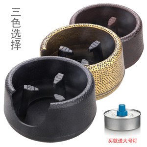 铸铁炉煮茶炉日本手工铸铁壶加热炉五德炉生铁风炉酒精炉保温炉子