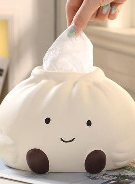 陶瓷装饰可爱客厅创意轻奢纸巾盒