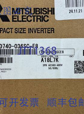 供应FR-D740-036SC-E8 413652 逆变器3x 380-480V AC36A