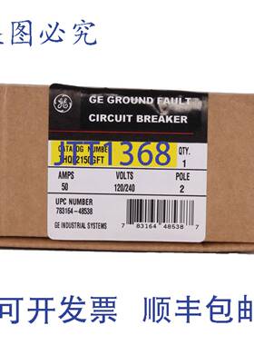 原装供应THQL2150GFT 2P 120/240V 50A 断路器