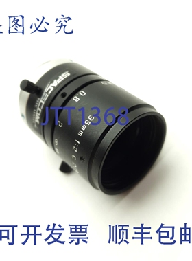 原装供应SPACECOM JHF35M 闭路电视/机器视觉摄像机镜头，35mm 焦