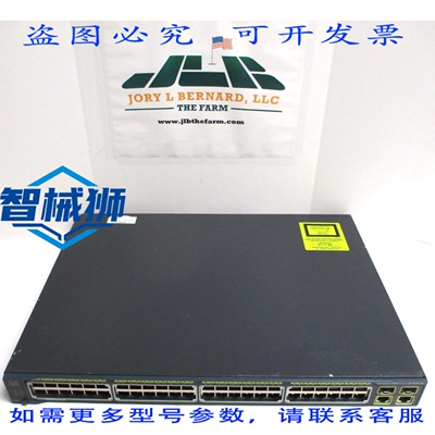 原装供应 ANATEL WS-C2960-48PST-S 以太网交换机 48 端口 成色