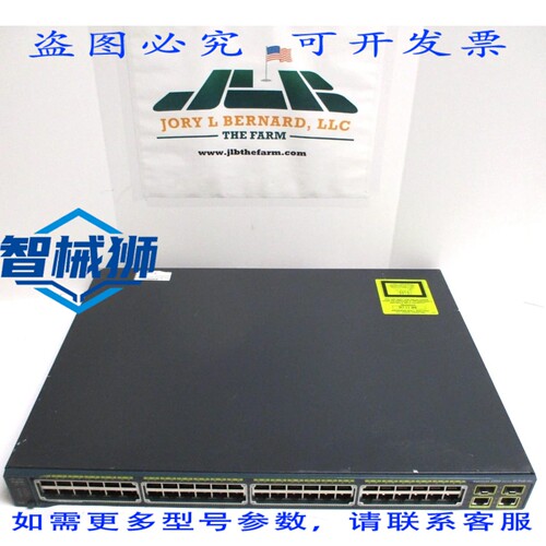 原装供应 ANATEL WS-C2960-48PST-S 以太网交换机 48 端口 成色