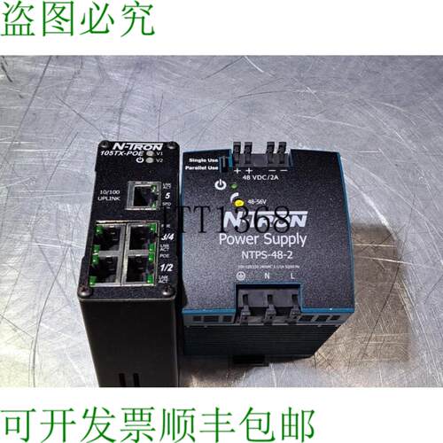 供应批量 N-tron Ntps-48-2 电源和 105tx-poe 挖掘交换机