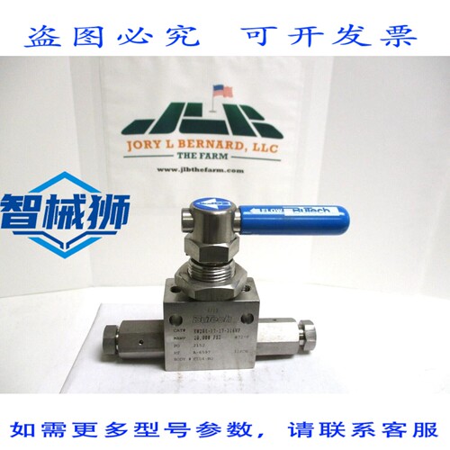 原装供应 BUTECH阀门 KW204-17-17-316WP 20 000 PSI