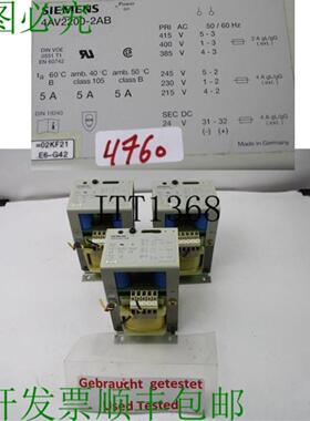 供应变压器 4AV2200-2AB 4AV 2200-2AB