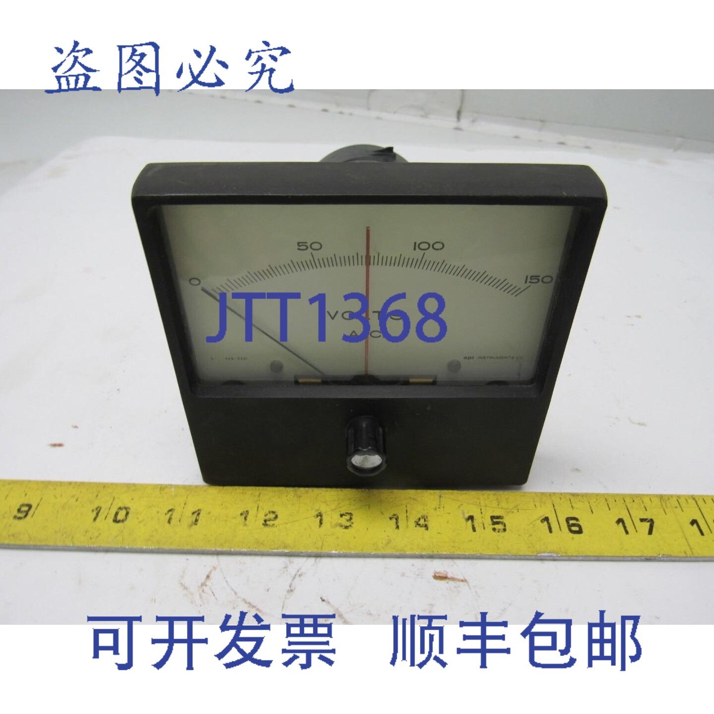 原装供应Pioneer 180635 模拟面板表 0-150 Vac 4-1/8" x 4-5/8"