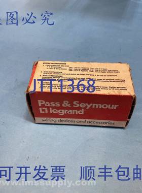 原装供应Pass & Seymour L1630-C 30A NEMA L1630 连接器 FNOB