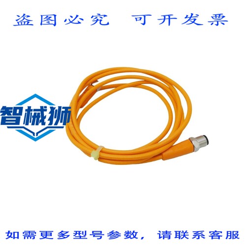 原装供应 IFM ELECTRONIC EVT043 互连电缆 M12 2米