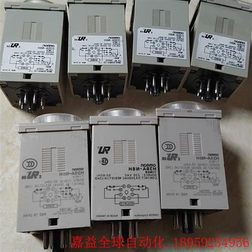 omRon时间继电器H3BA一N8H,220V的有23只(其