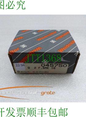 魏德米勒 Q 2 FSAK 16 连接器 045750 PU=22 件 -未使用-
