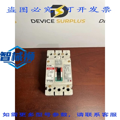 原装供应 进口 Cutler Hammer E125S 断路器 3 极 60 安培 EGS306