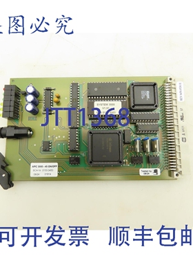 原装供应SCA Schucker APC 3000-45 I/O 电路板模块